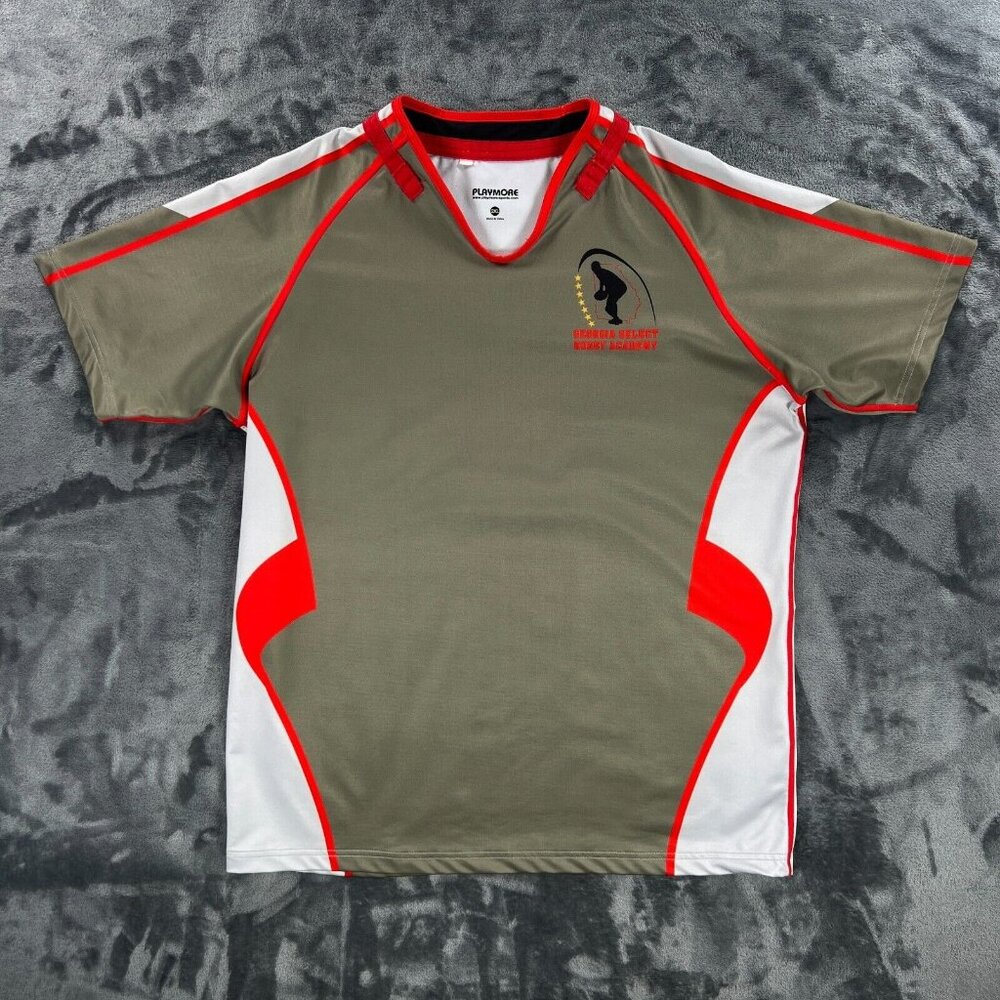 Playmore Rugby Jersey Men 2XL Georgia Select Rugby Academy Player Team Issued